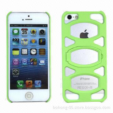 PC Hard Cases for iPhone 5C, Single Bottom Bracket Thread Empty, Various Colors Available